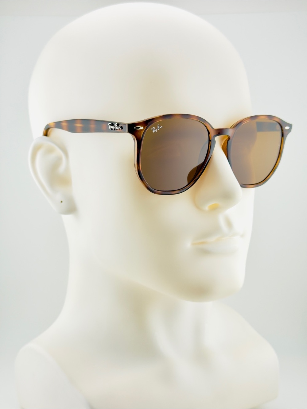 Ray-Ban Sunglasses RB4306 Polished Light Havana Frame B-15 Brown Lenses UNISEX! - Picture 2 of 14